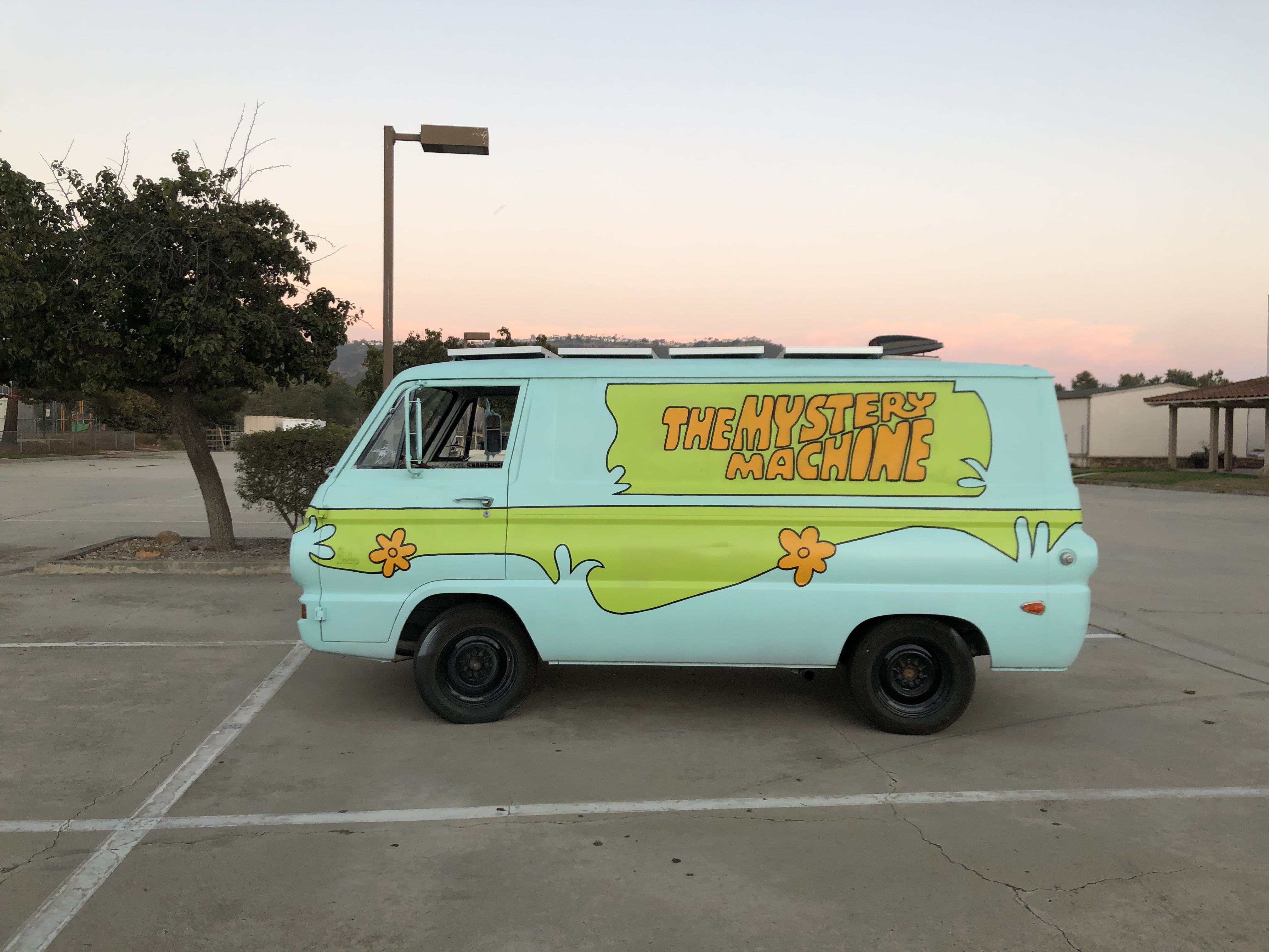 Finished van before an oil change